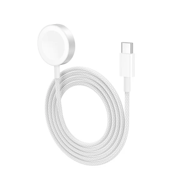 Беспроводная зарядка Hoco CW46 p/u Apple Watch 1-7/se [White]